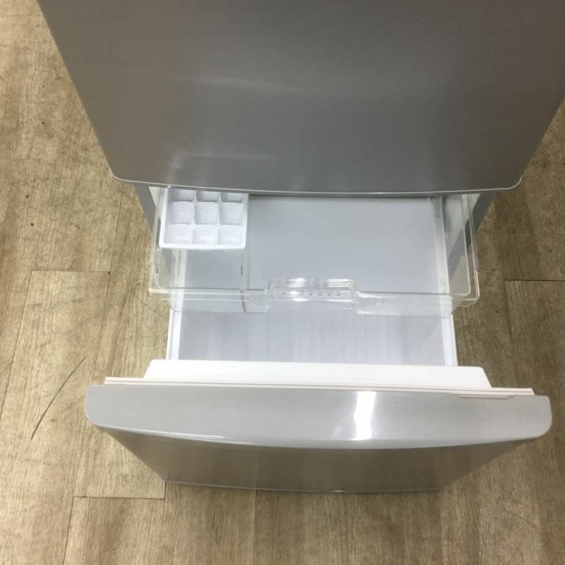 パナソニック 冷蔵庫 2ドア 138L 右開き シルバー NR-B149W-S 2017年製