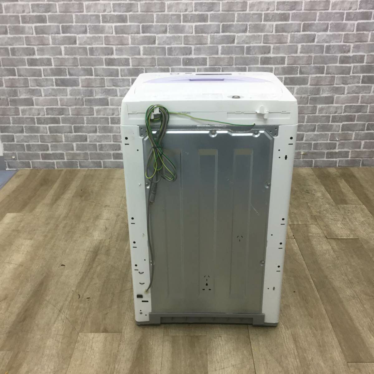 シャープ 洗濯機 5.5kg 縦型 バイオレット ES-GE5A-V 2017年製