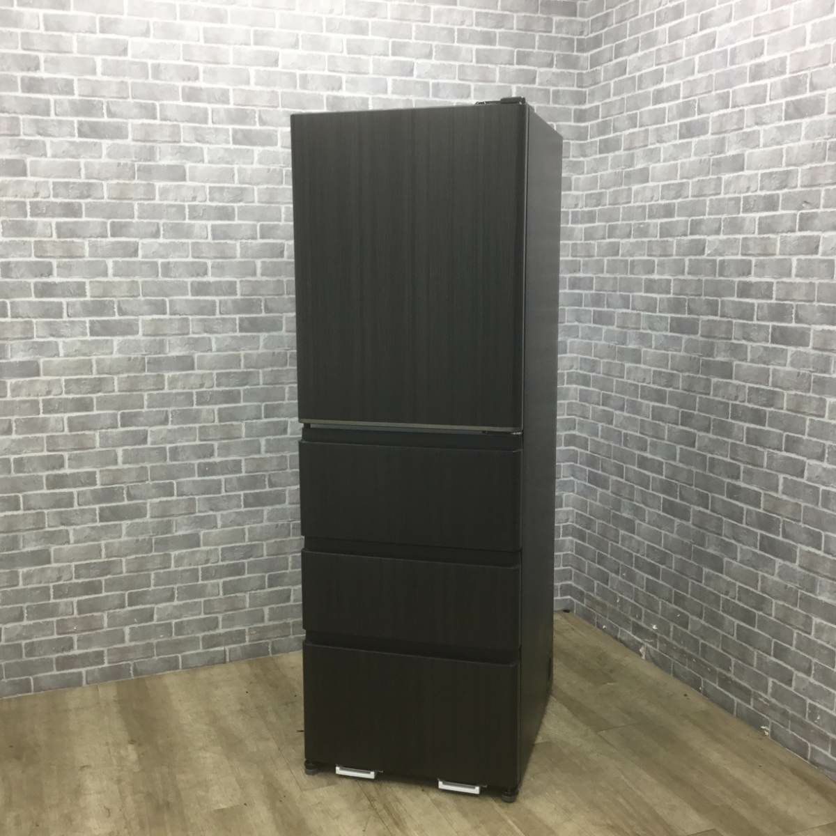 アクア 冷蔵庫 4ドア 433L 右開き AQR-V43R-K 2025年製 アウトレット