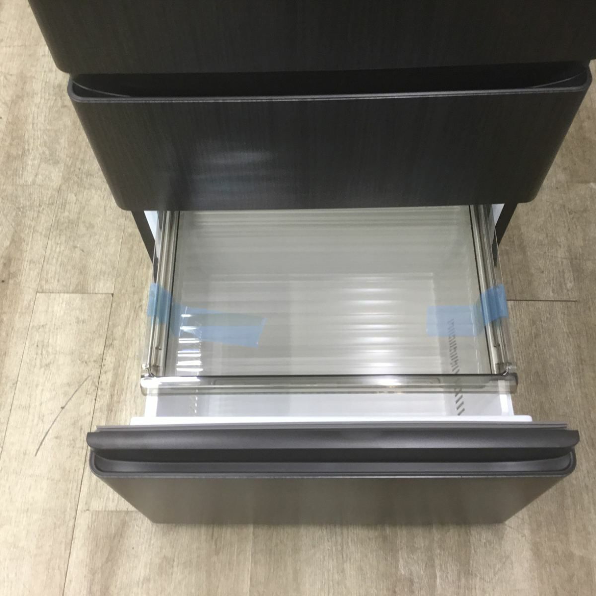 アクア 冷蔵庫 4ドア 433L 右開き AQR-V43R-K 2025年製 アウトレット